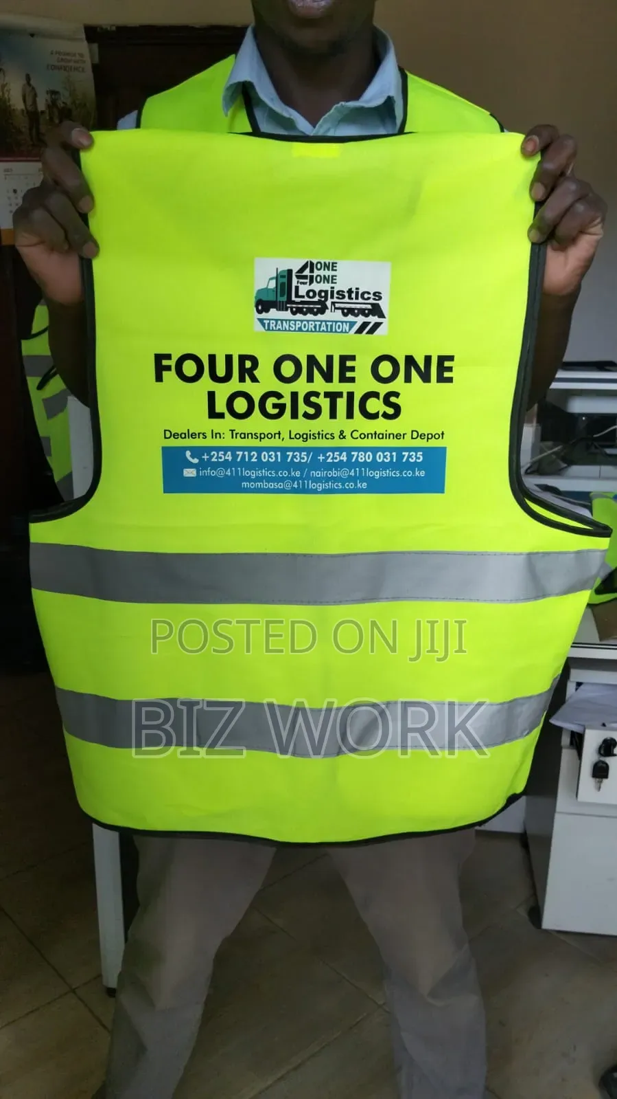 Reflective Jackets With Company Branding