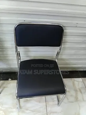 Heavy-Duty Padded Chrome Event Armless Chair