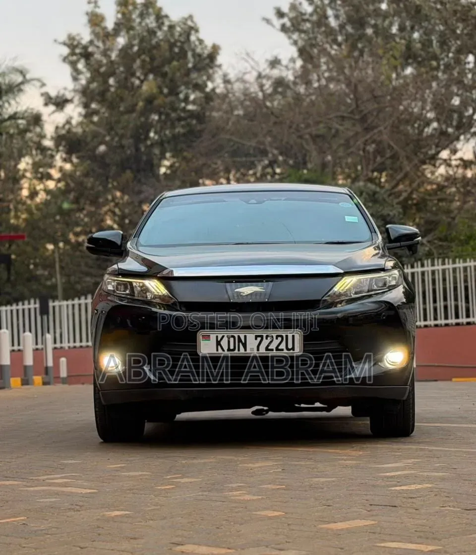 Toyota Harrier 2016 Black