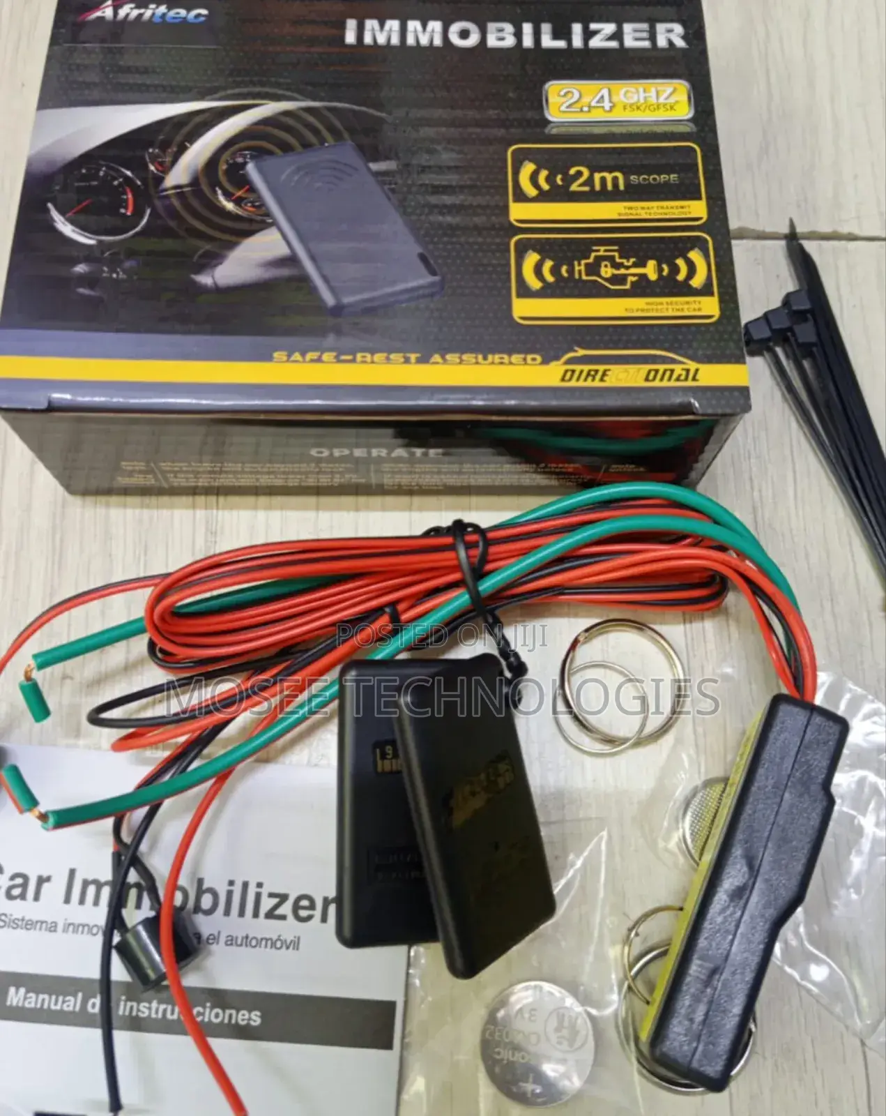 Universal Car Engine Immobilizer Anti-Theft Security Device