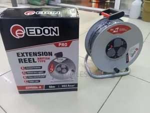 EDON Pro Extension Cable Reel 50m Portable Stand Reel