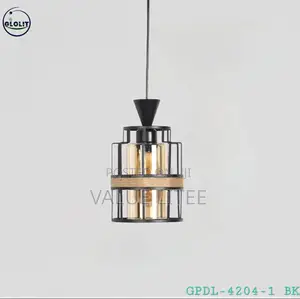 Single Pendant Gold Finish