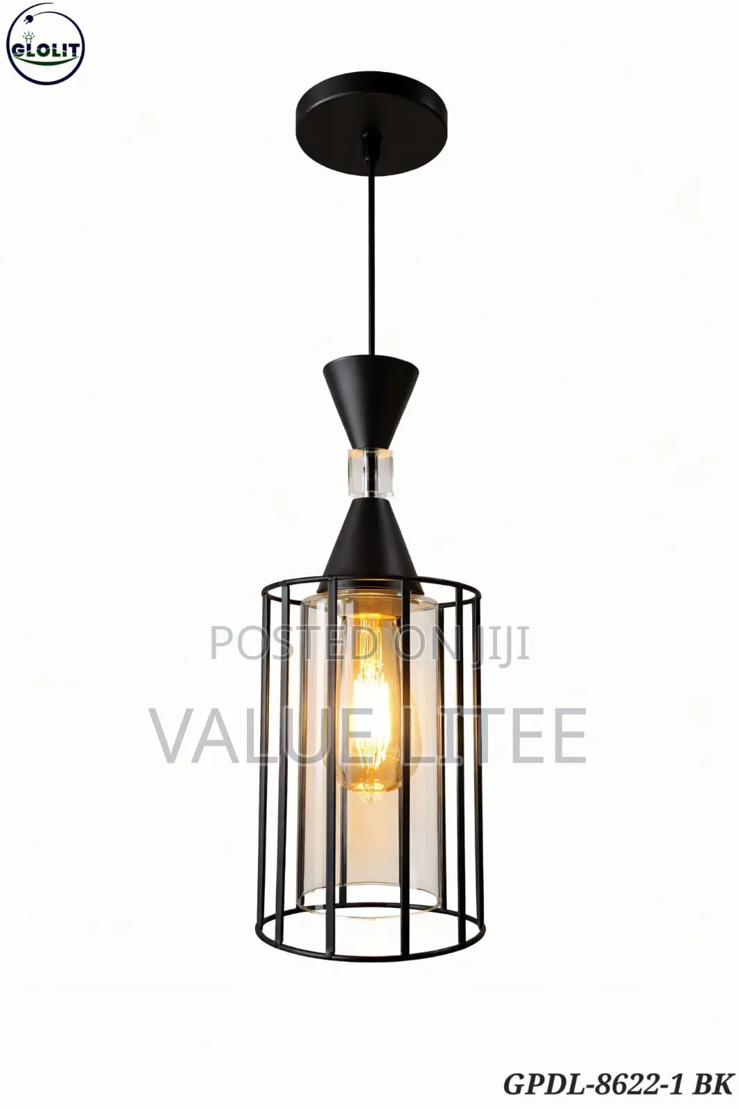 Single Pendant Gold Finish