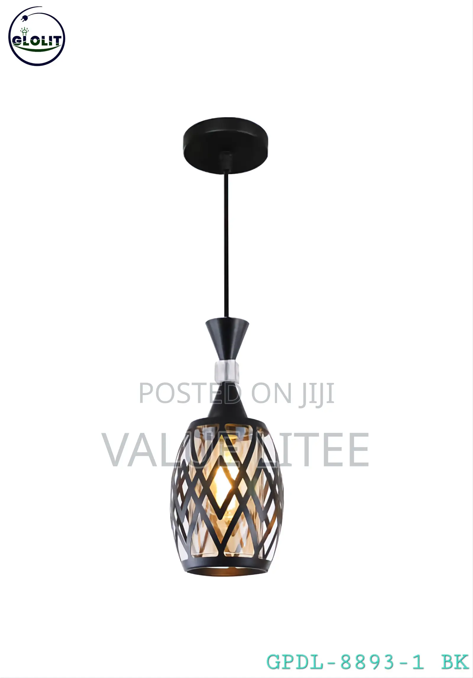 Single Pendant Gold Finish