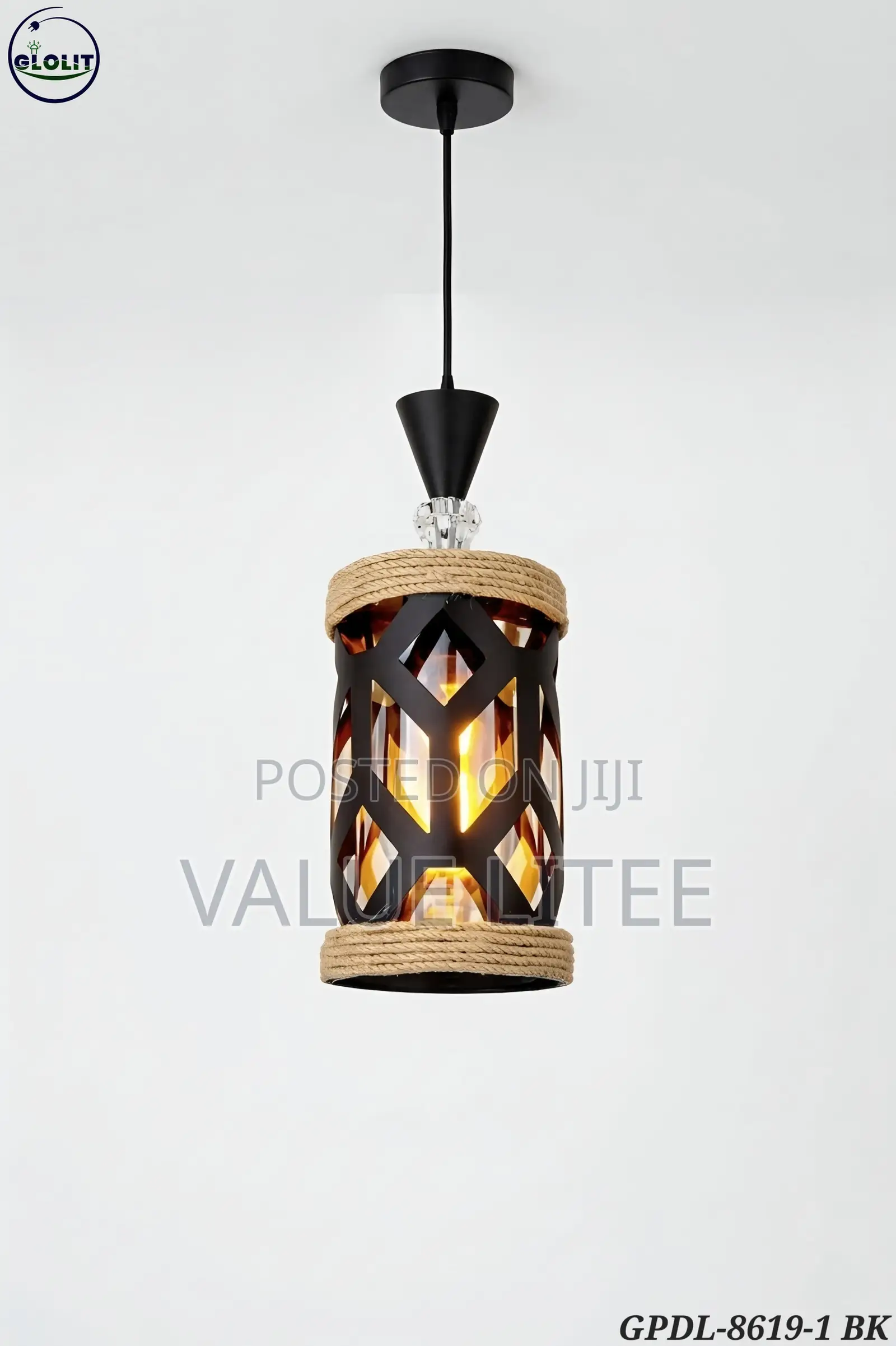 Single Pendant Gold Finish