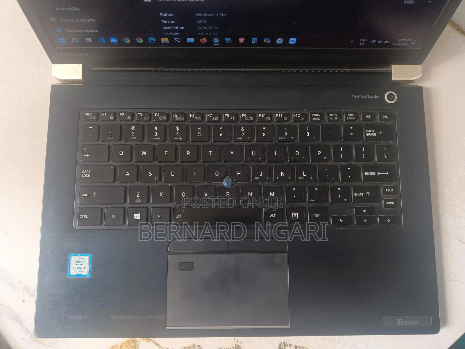 Laptop Toshiba Tecra X40 16GB Intel Core i5 SSD 256GB