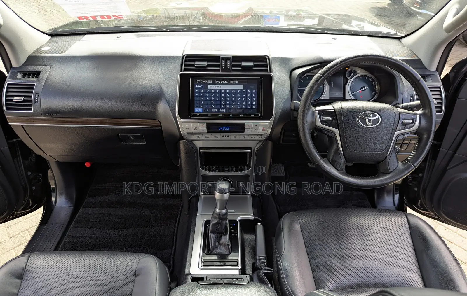 Toyota Land Cruiser Prado 2019 Black