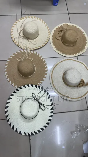 Women's Wide Brim Floppy Straw Hat – Summer Beach Sun Hat