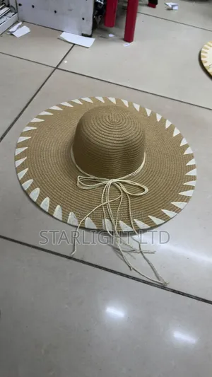 Women's Wide Brim Floppy Straw Hat – Summer Beach Sun Hat