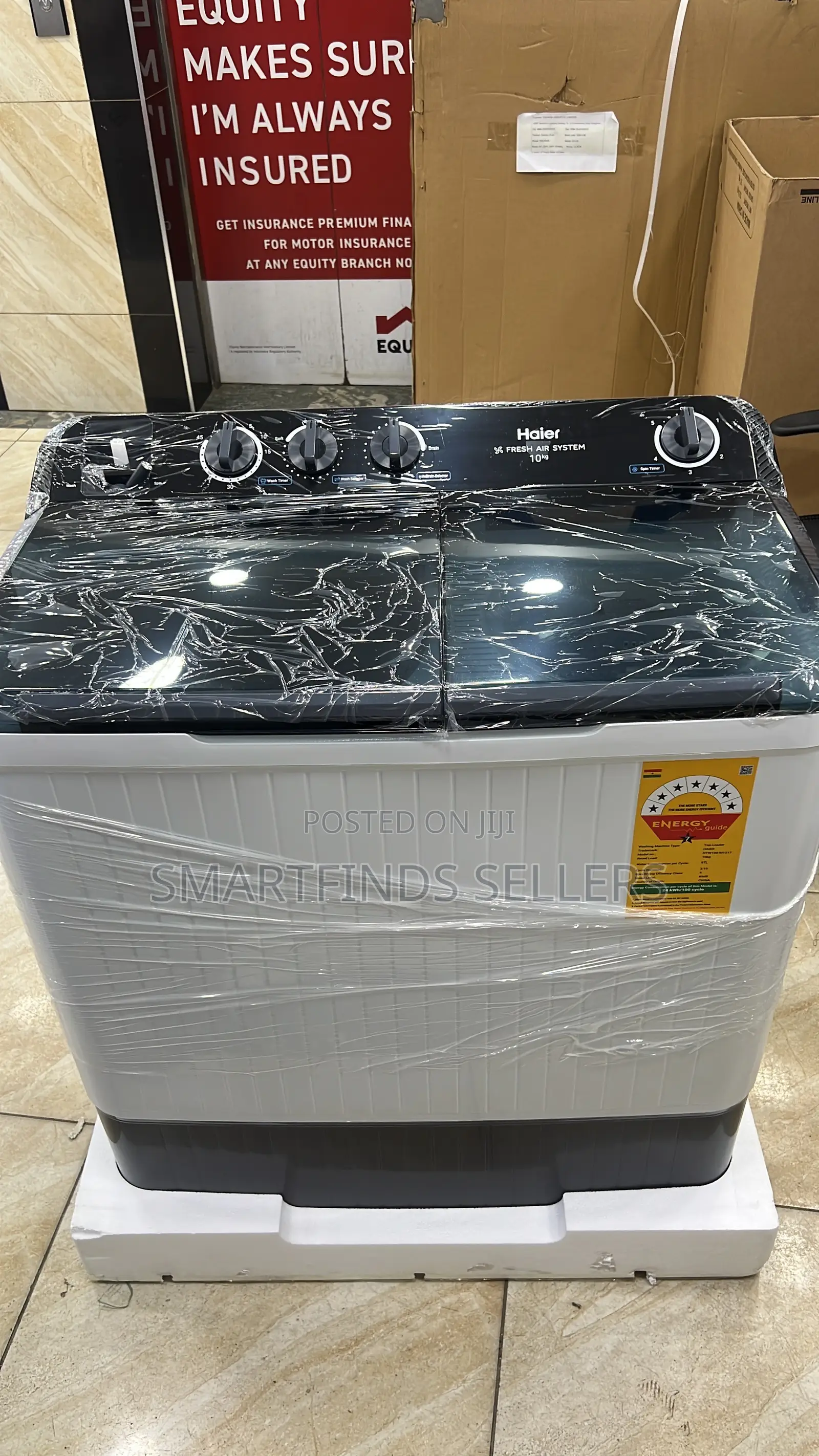 Haier 10kg Twin Tub Washing Machine – Powerful Efficient