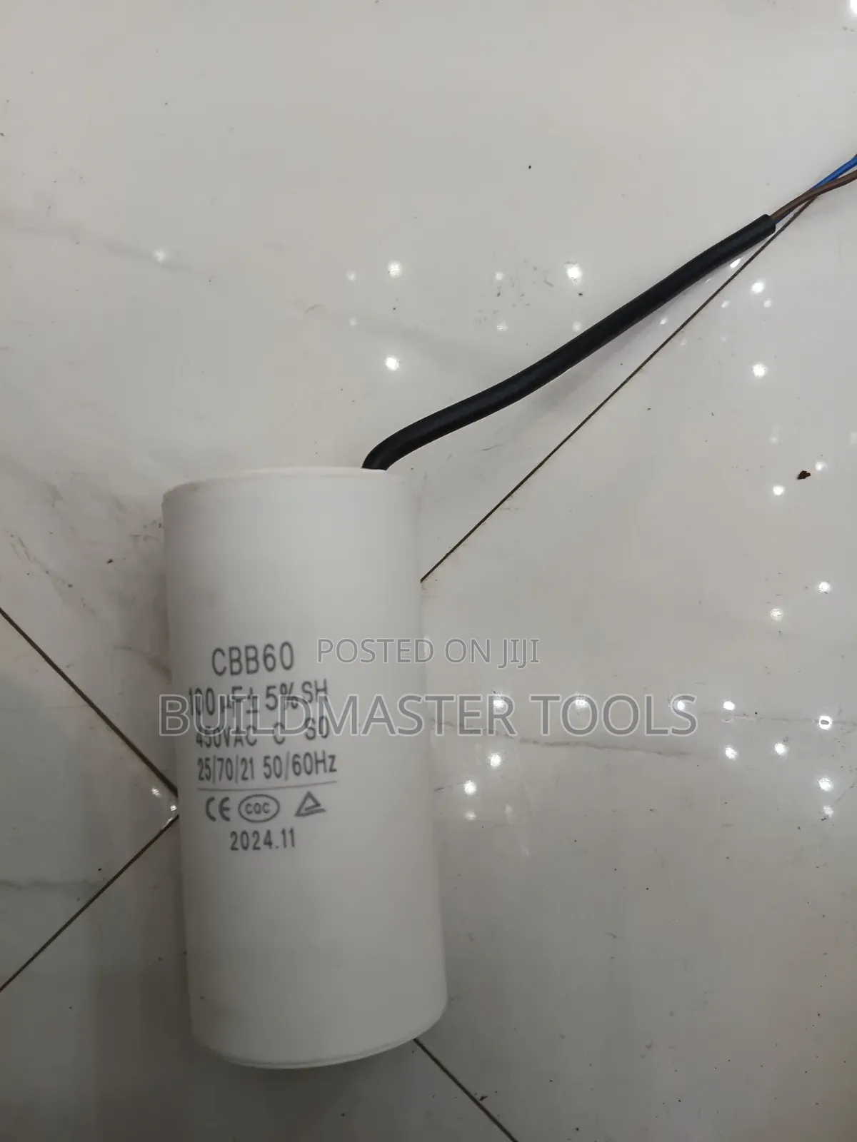 Cylindrical CBB60 Motor 100uf