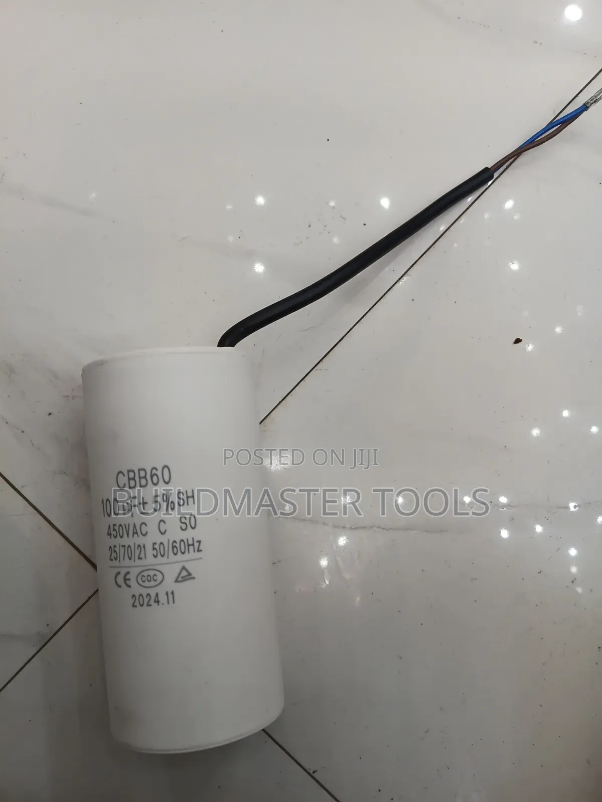 Cylindrical CBB60 Motor 100uf