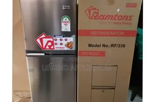 Ramtons 138 Litres Double Door Fridge – Stylish Spacious