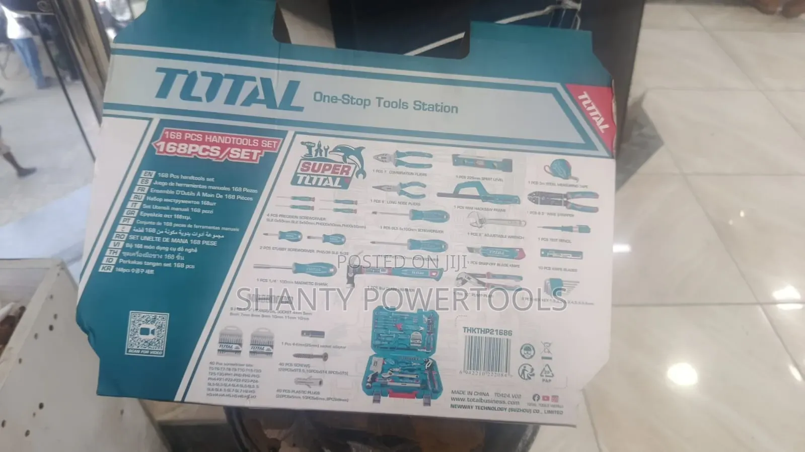 Total Tool Set 168 Pieces