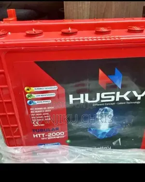 Husky Tall Tubular 200Ah Battery