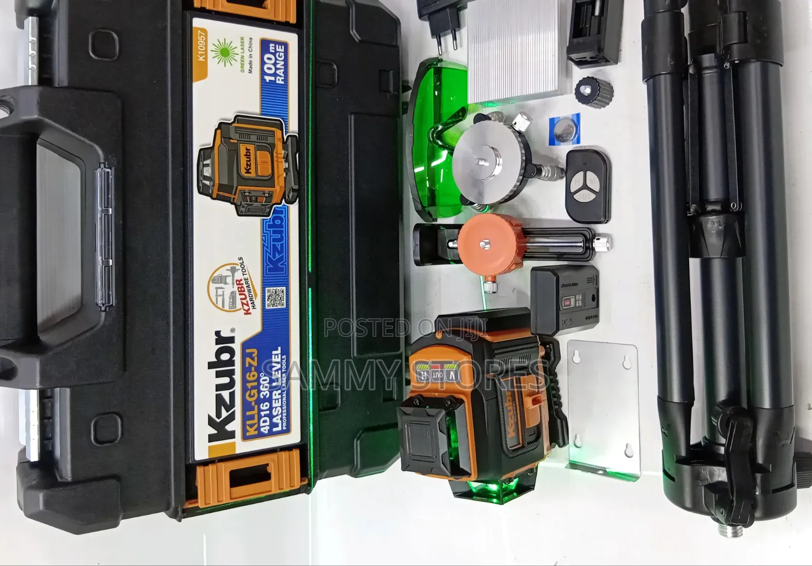 Kzubr 360° 4D Cross Line Laser Level