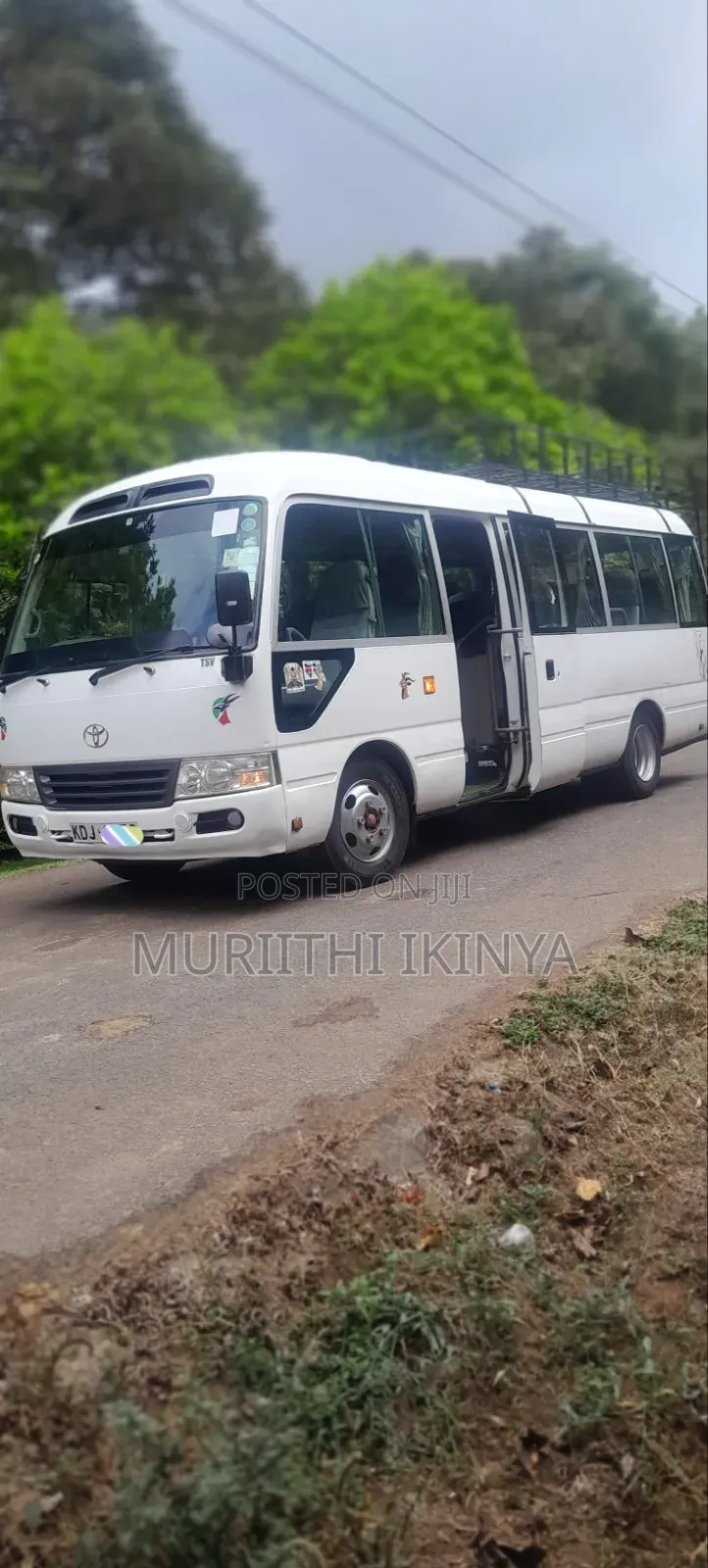 Toyota Coaster 2014 White