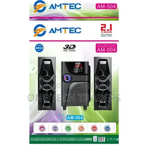 Amtec AM-504 2.1 Multimedia Speaker System