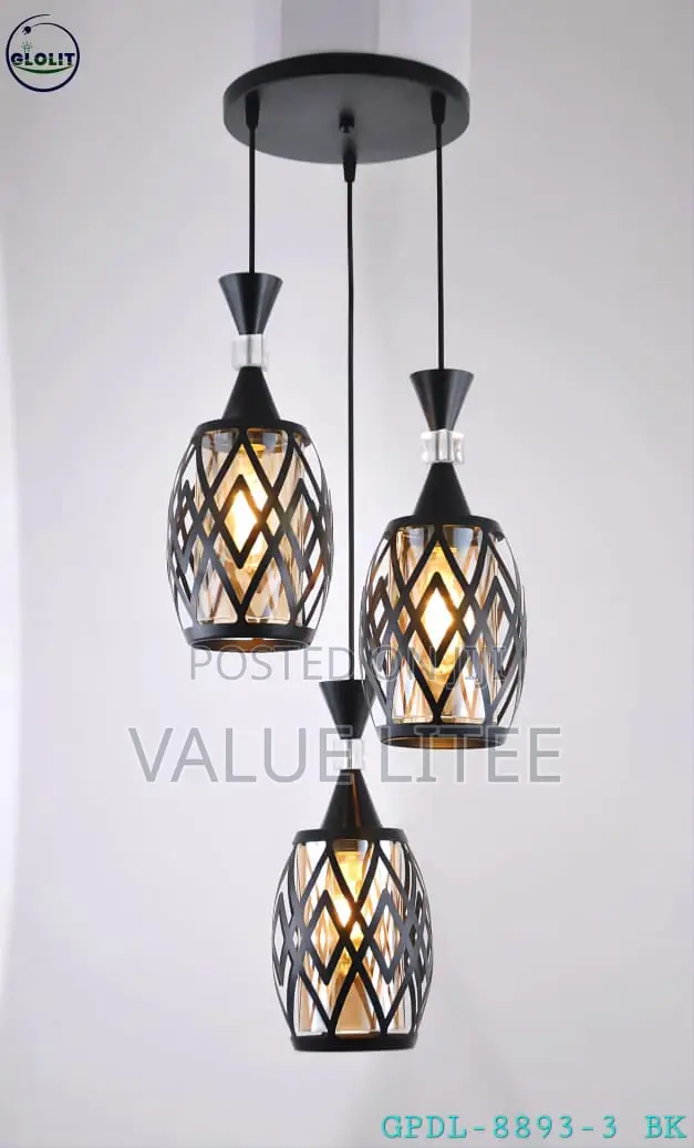 3 Pendant Chandelier for Dining and Breakfast Table