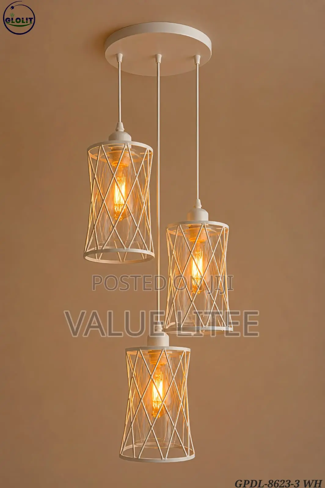 3 Pendant Chandelier for Dining and Breakfast Table