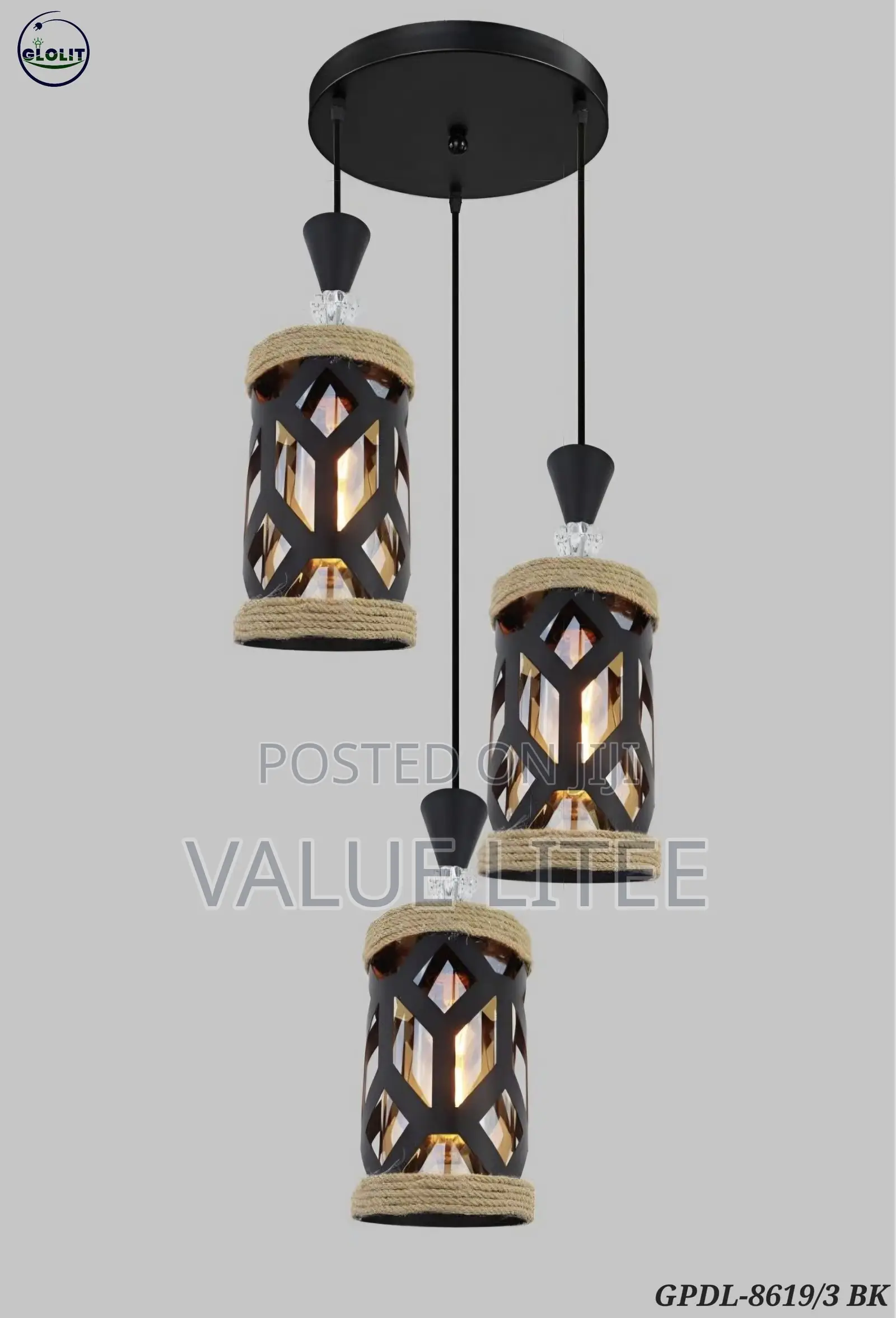 3 Pendant Chandelier for Dining and Breakfast Table