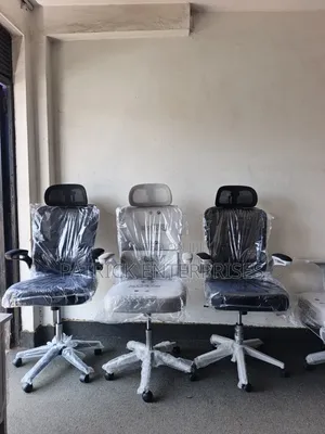 Ergonomic Mesh Office Chairs With Adjustable Headrests, Arms