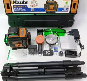 Kzubr Green Beam 16-Line Laser Level With Tripod