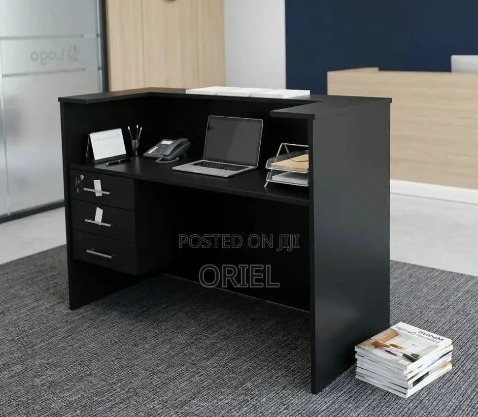 Office Reception Desk : 120CM Reception Waiting Table