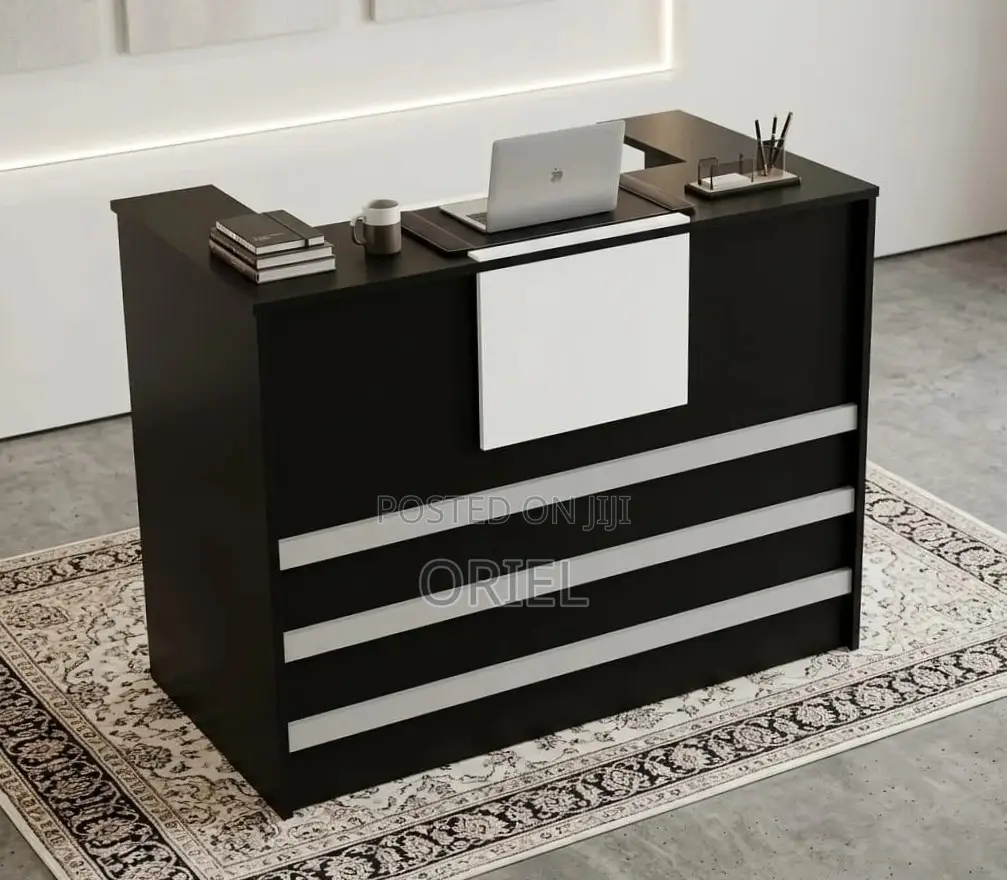 Office Reception Desk : 120CM Reception Waiting Table