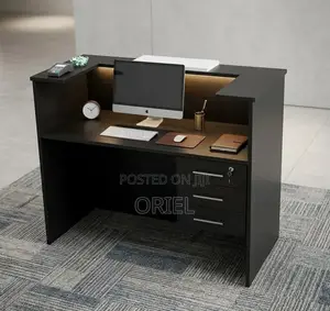 Office Reception Desk : 120CM Reception Waiting Table