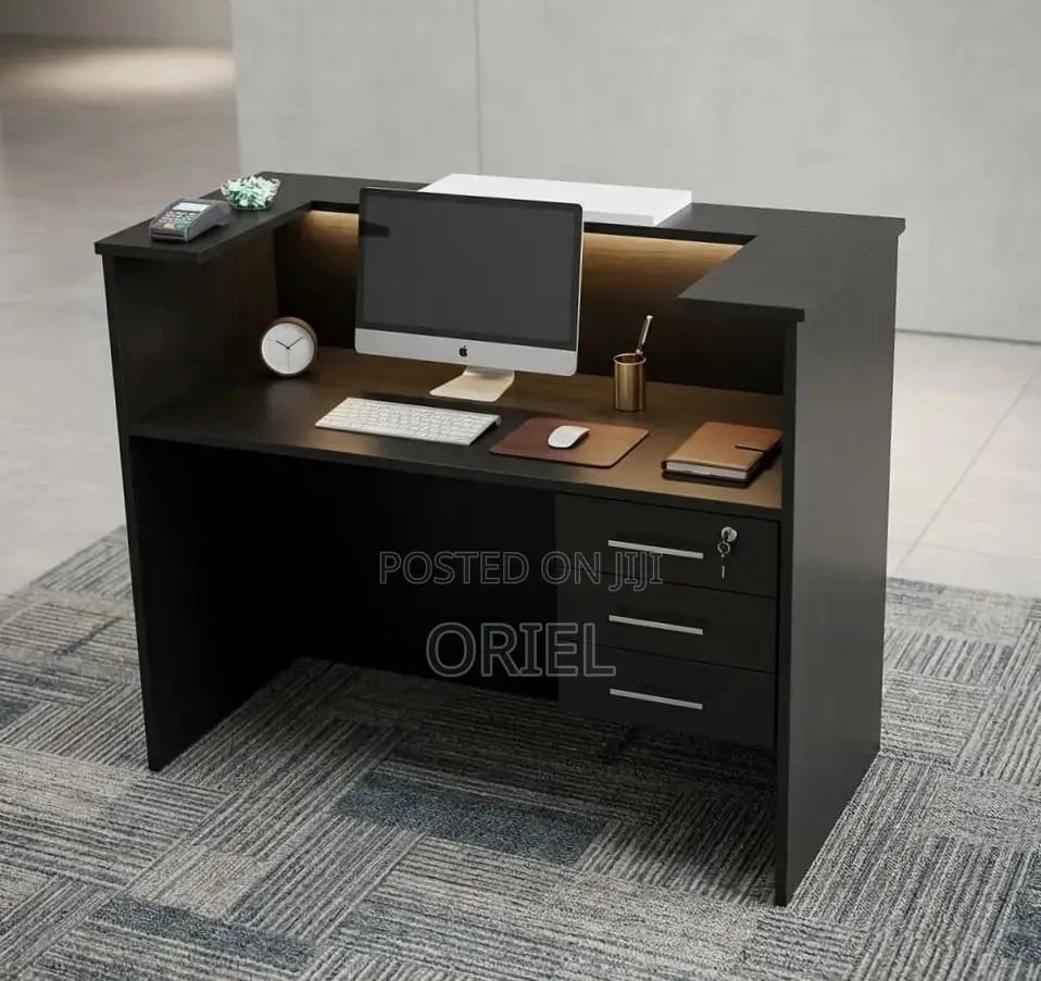 Office Reception Desk : 120CM Reception Waiting Table