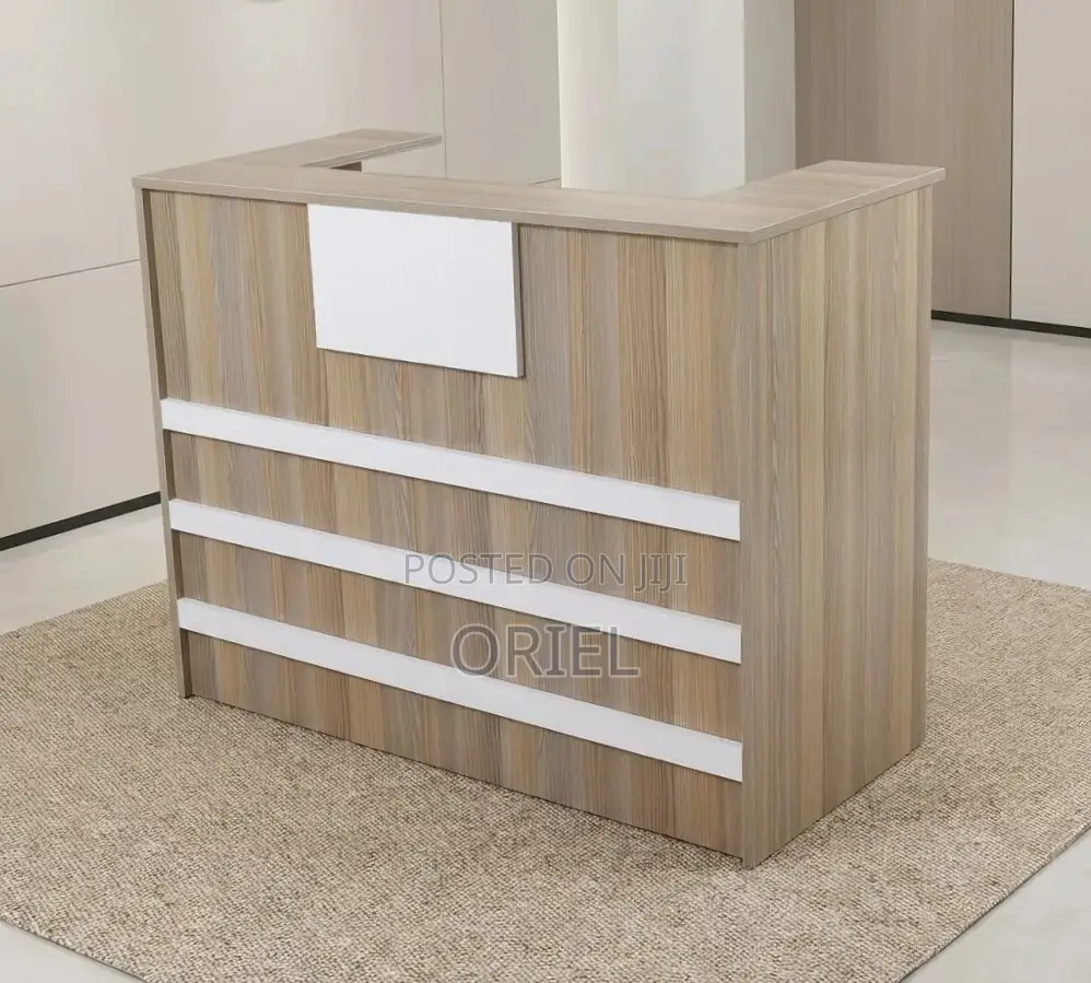 Office Reception Desk : 120CM Reception Waiting Table