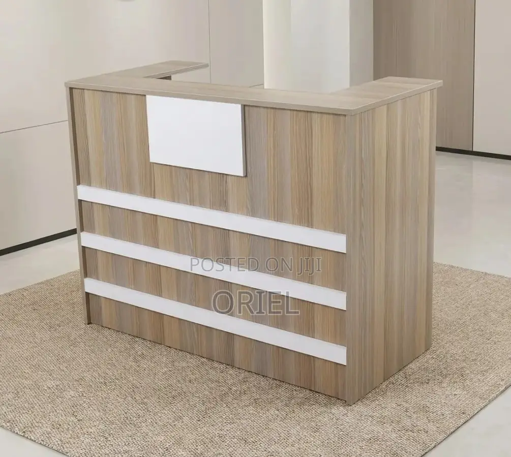 Office Reception Desk : 120CM Reception Waiting Table