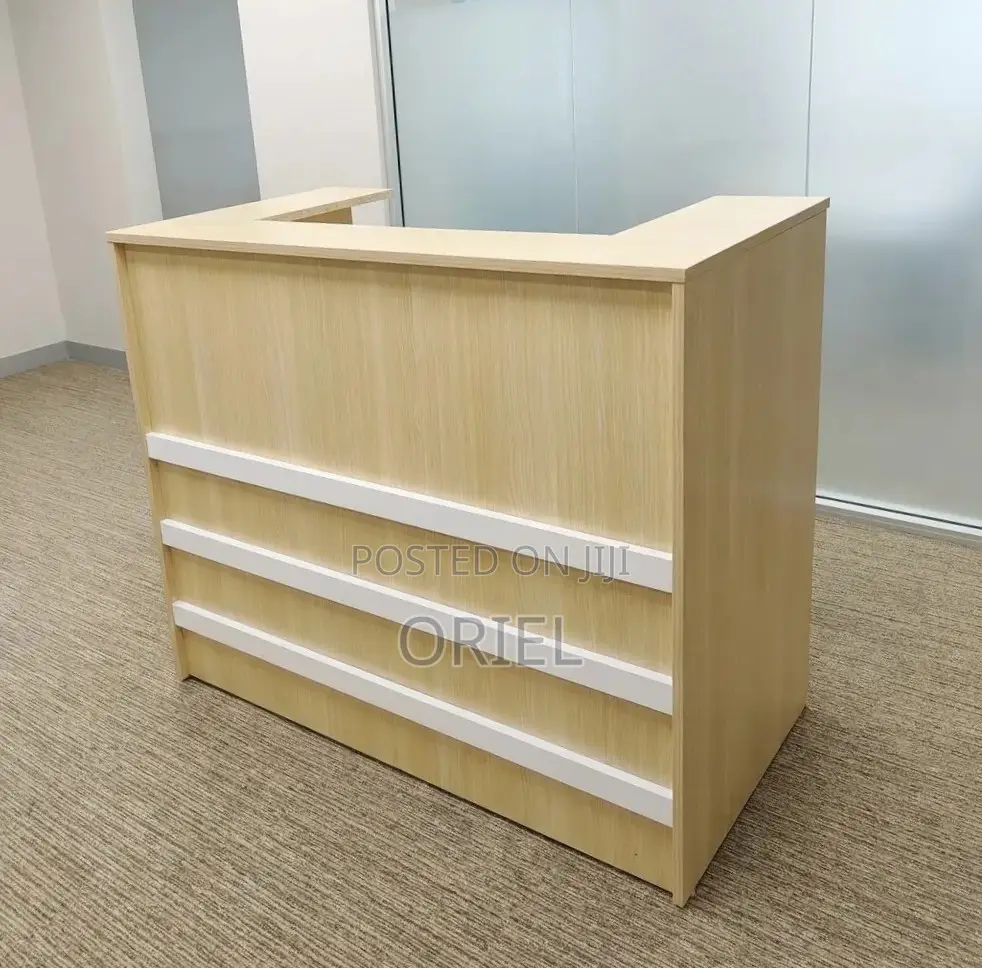 Office Reception Desk : 120CM Reception Waiting Table