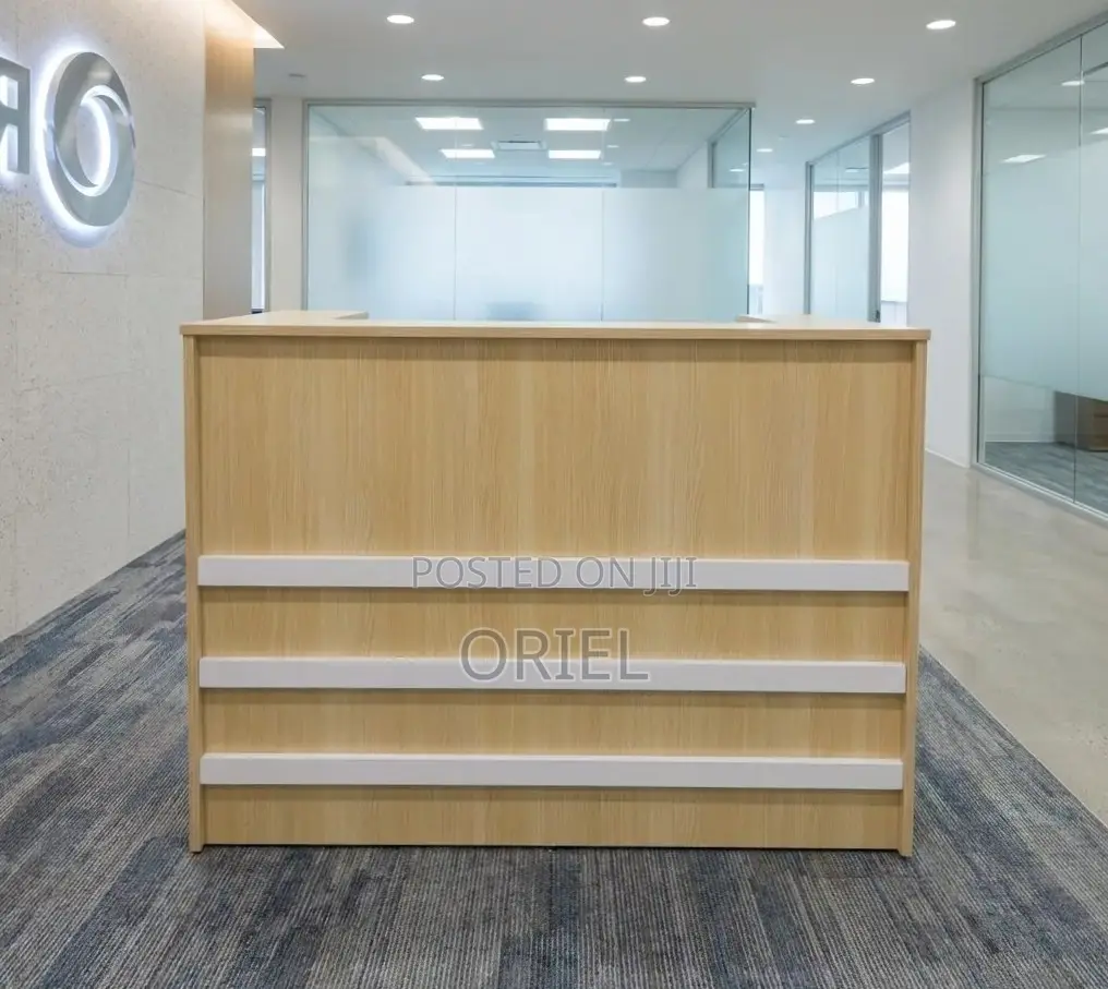 Office Reception Desk : 120CM Reception Waiting Table