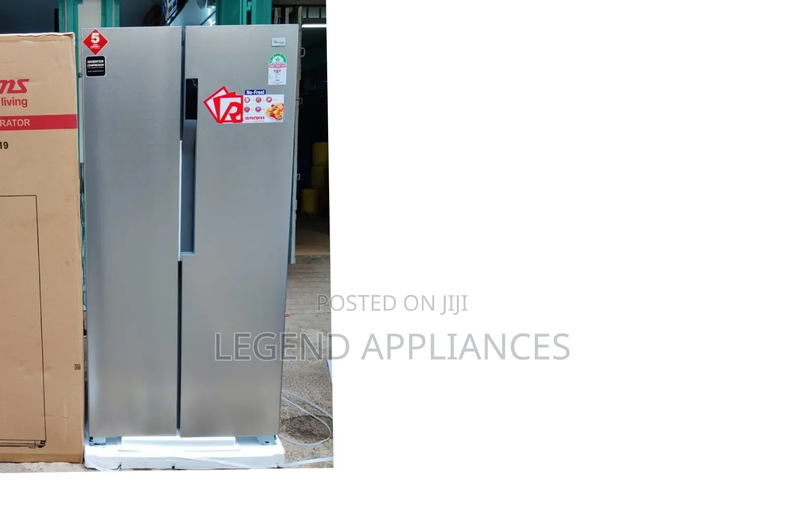 Ramtons RF/319 430L Side-by-Side No Frost Fridge