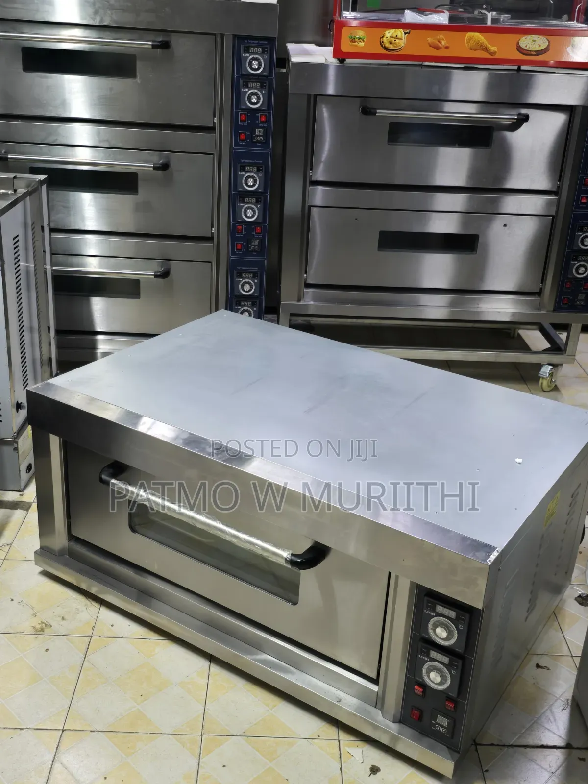 One Deck Commercial Oven Two Tray