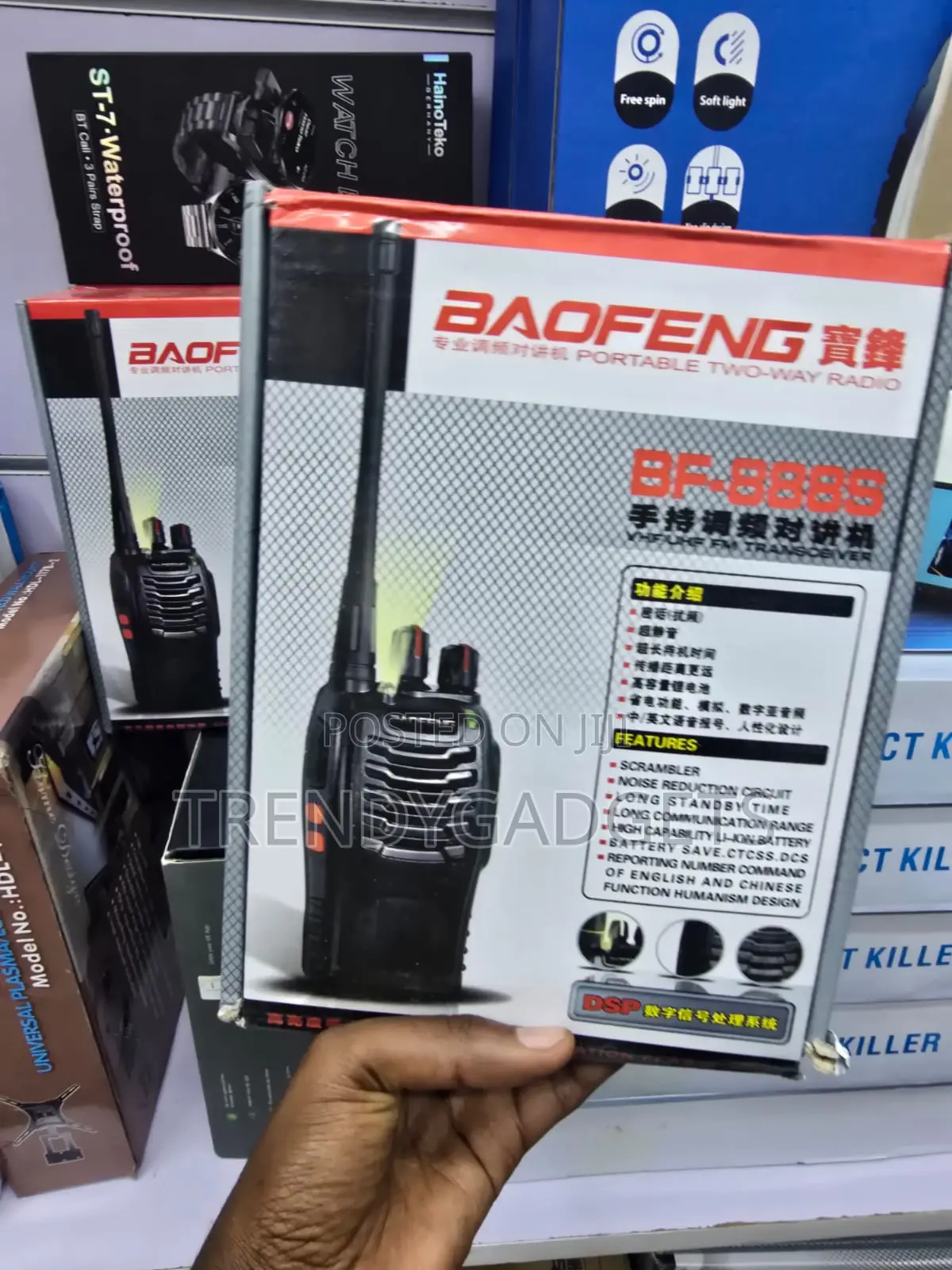 Baofeng BF-888S Two Way Radio UHF 400-470MHz With LED Torch