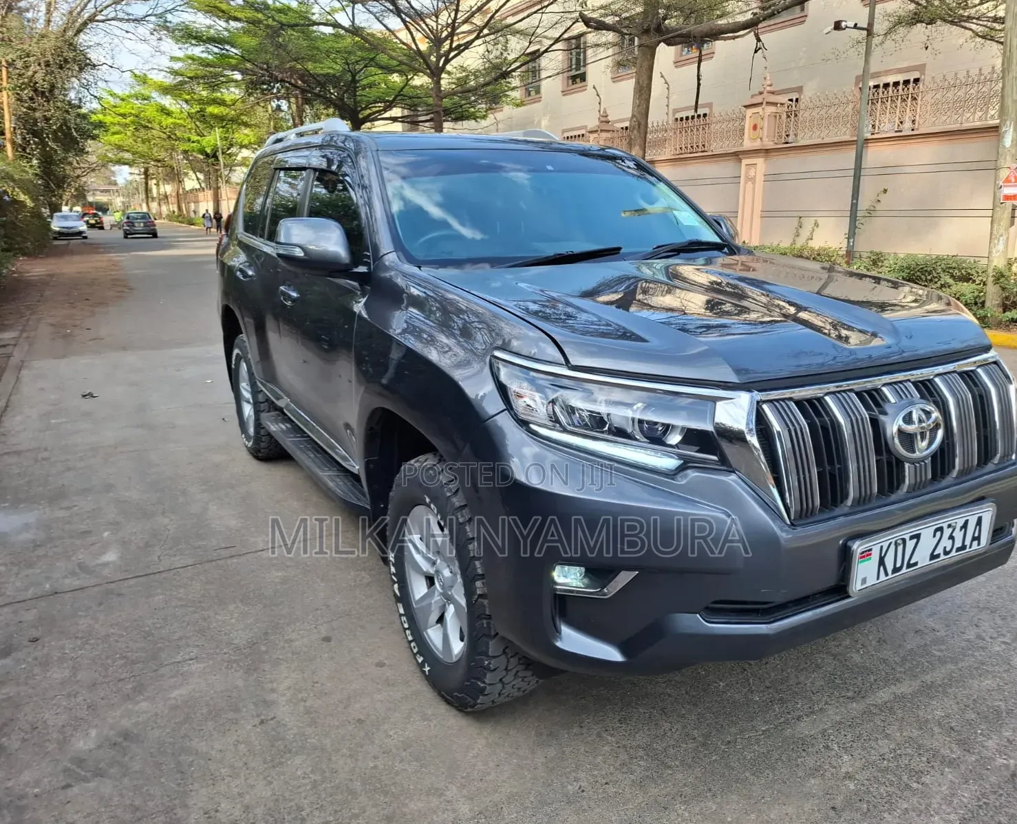 Toyota Land Cruiser Prado 2020 Gray