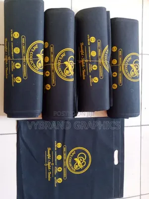 Black Nonwoven Bags Printing ( Other Colors Available)