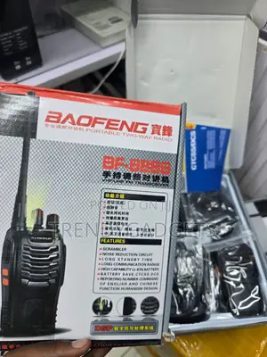 Baofeng BF-888S UHF Handheld Two Way Radio 1500mAh Battery