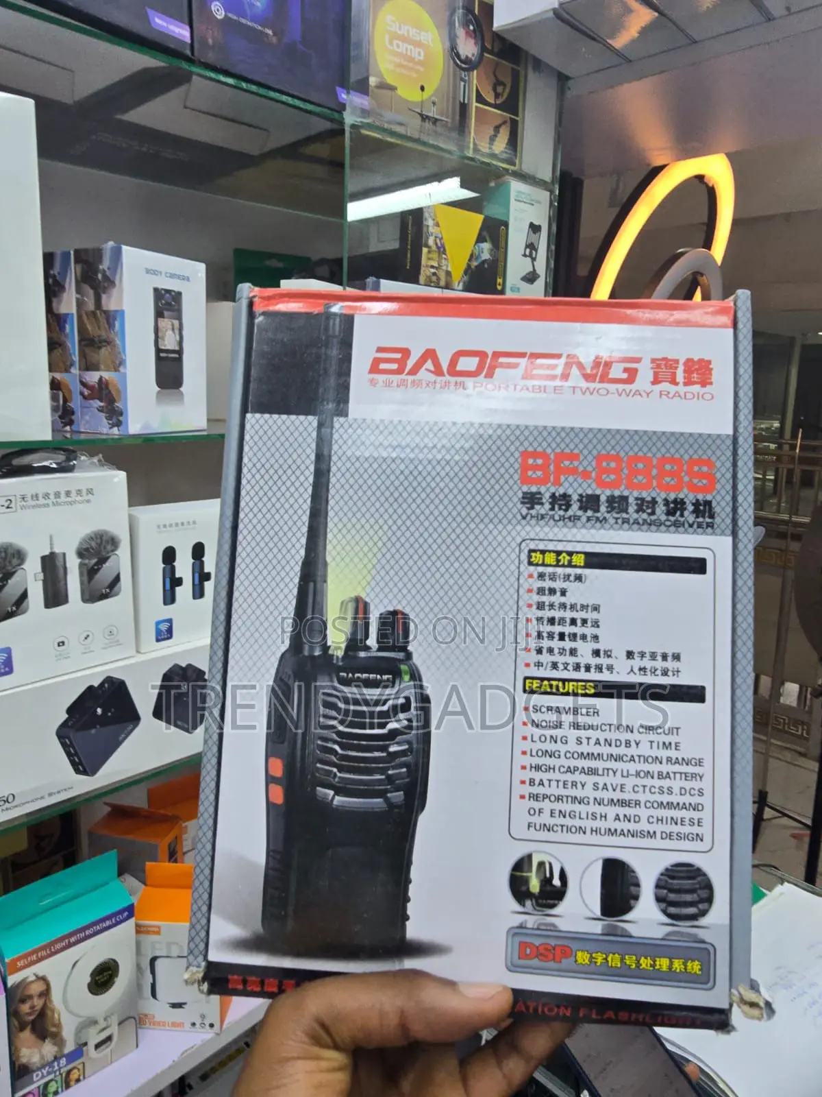 Baofeng BF-888S Long Range Walkie Talkie With Low Battery Alarm