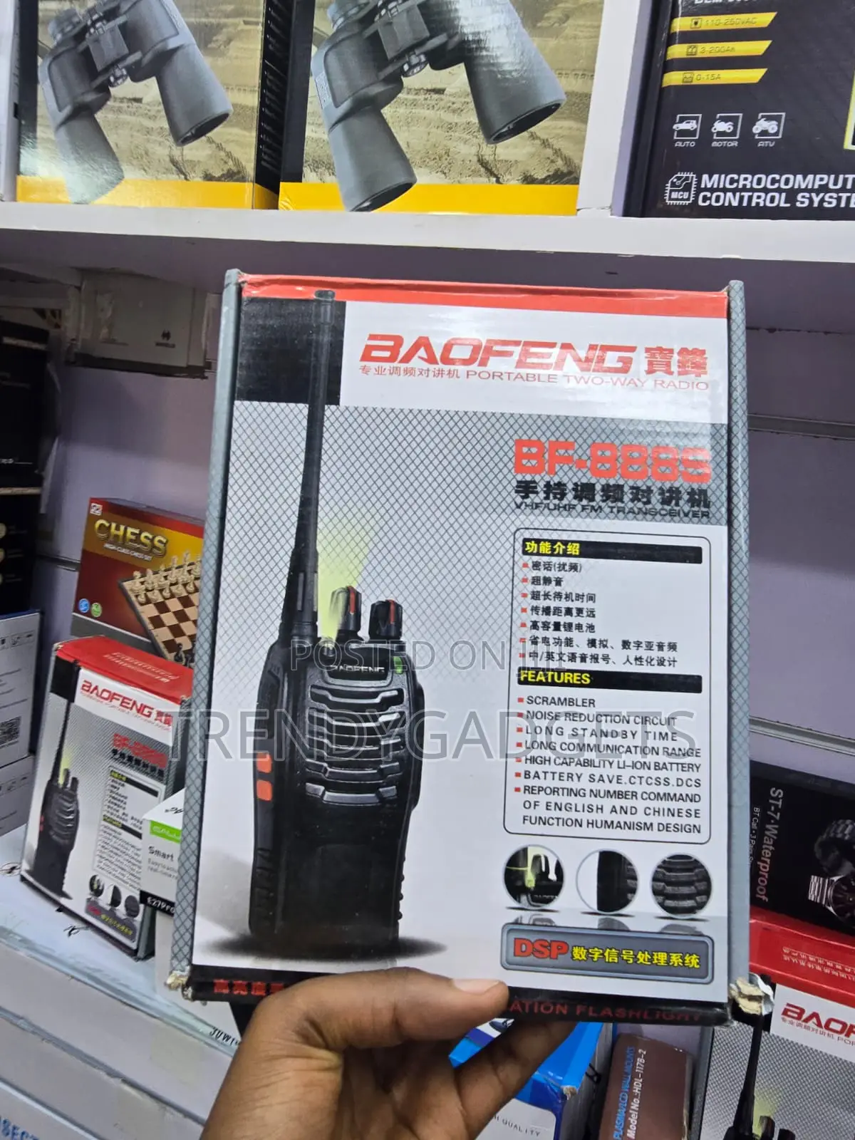 Baofeng BF-888S Long Range Walkie Talkie With Low Battery Alarm