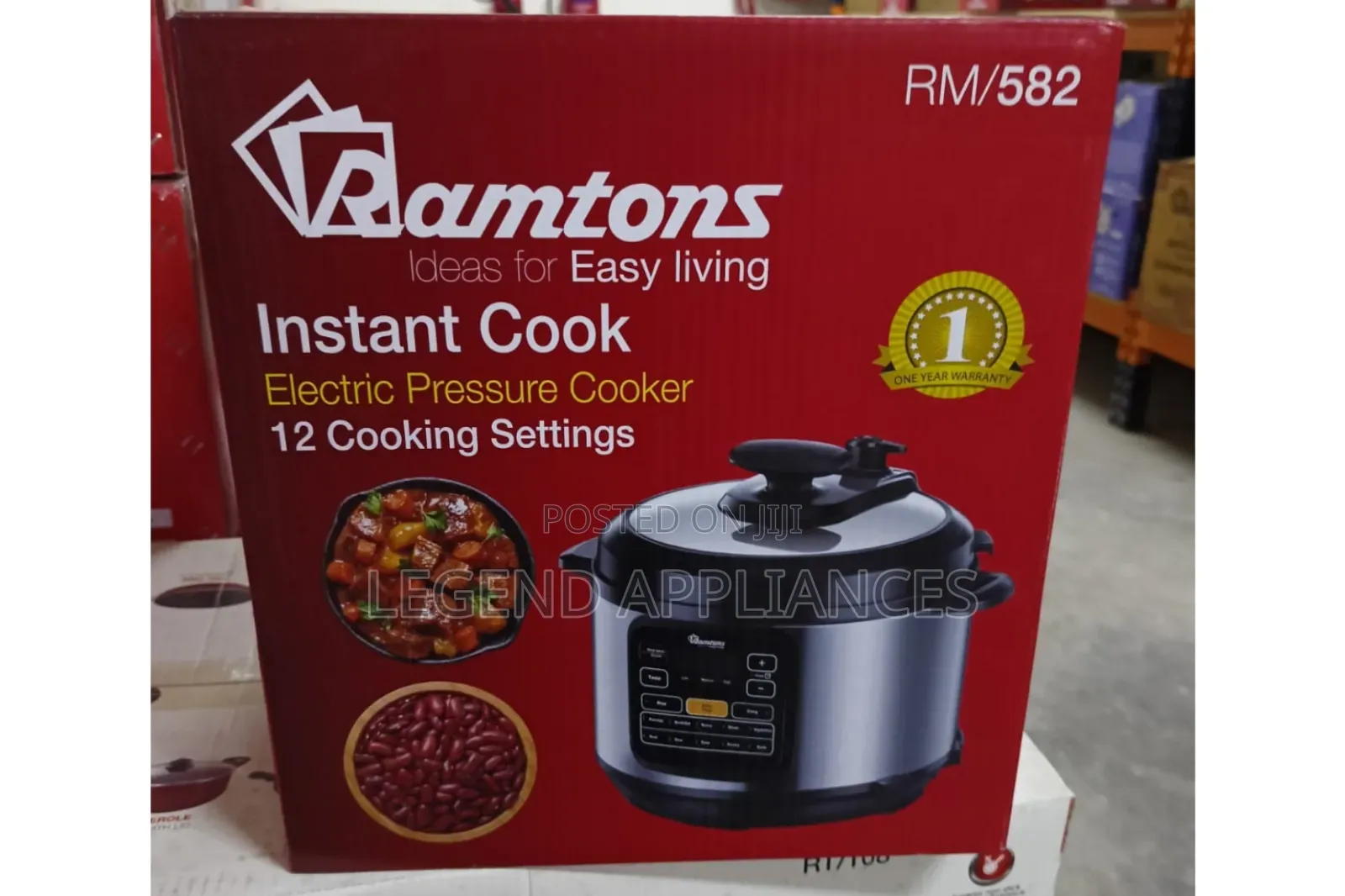 Ramtons Electric Pressure Cooker