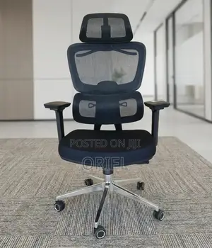 Office Cabinet : High Back Office Staff Black Fabric Chair