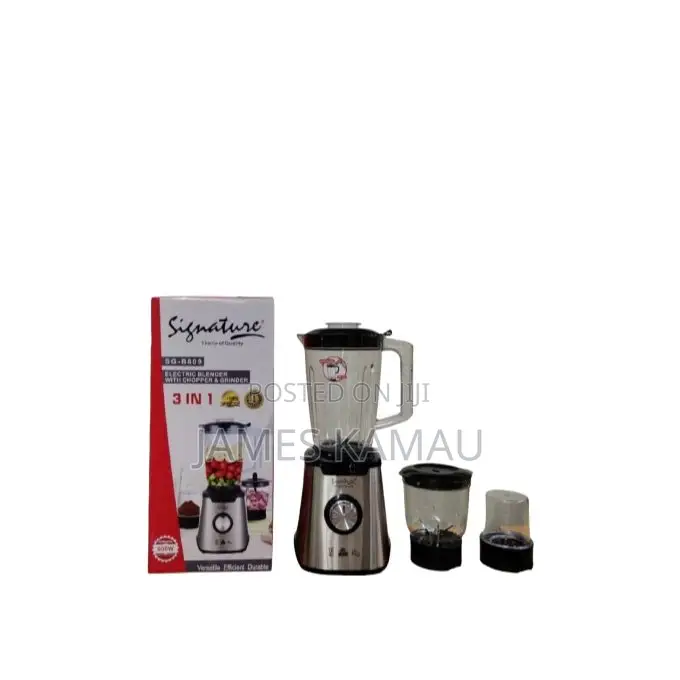 Signature Blender 3 in 1 With Grinder - 1.5 Litres