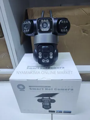 4g Tripple Lens Solar Camera