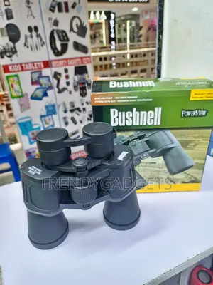 Pair Bushnell PowerView Binoculars 60x60 High Power Outdoor