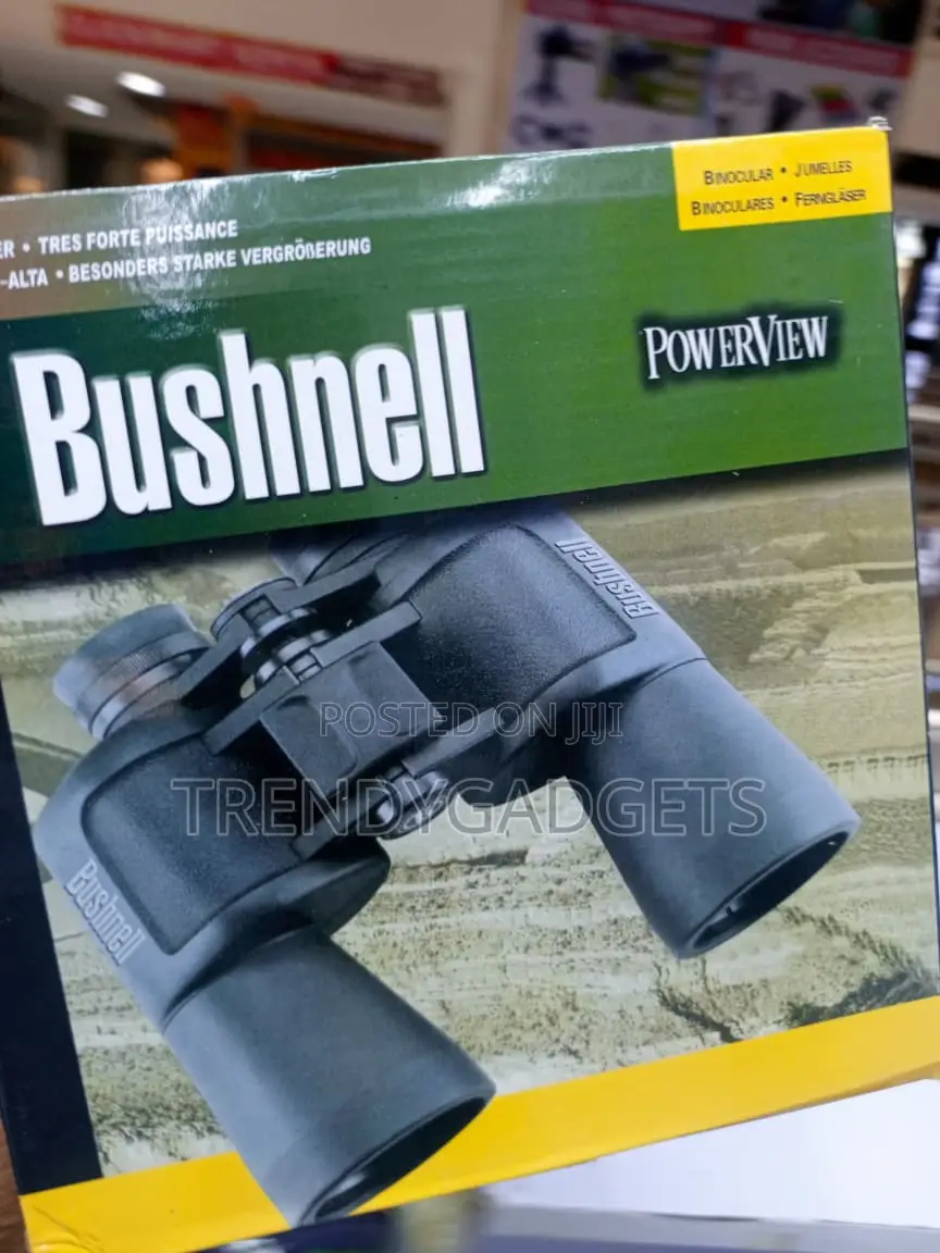 Bushnell PowerView 60x60 Binoculars Pair for Bird Watching