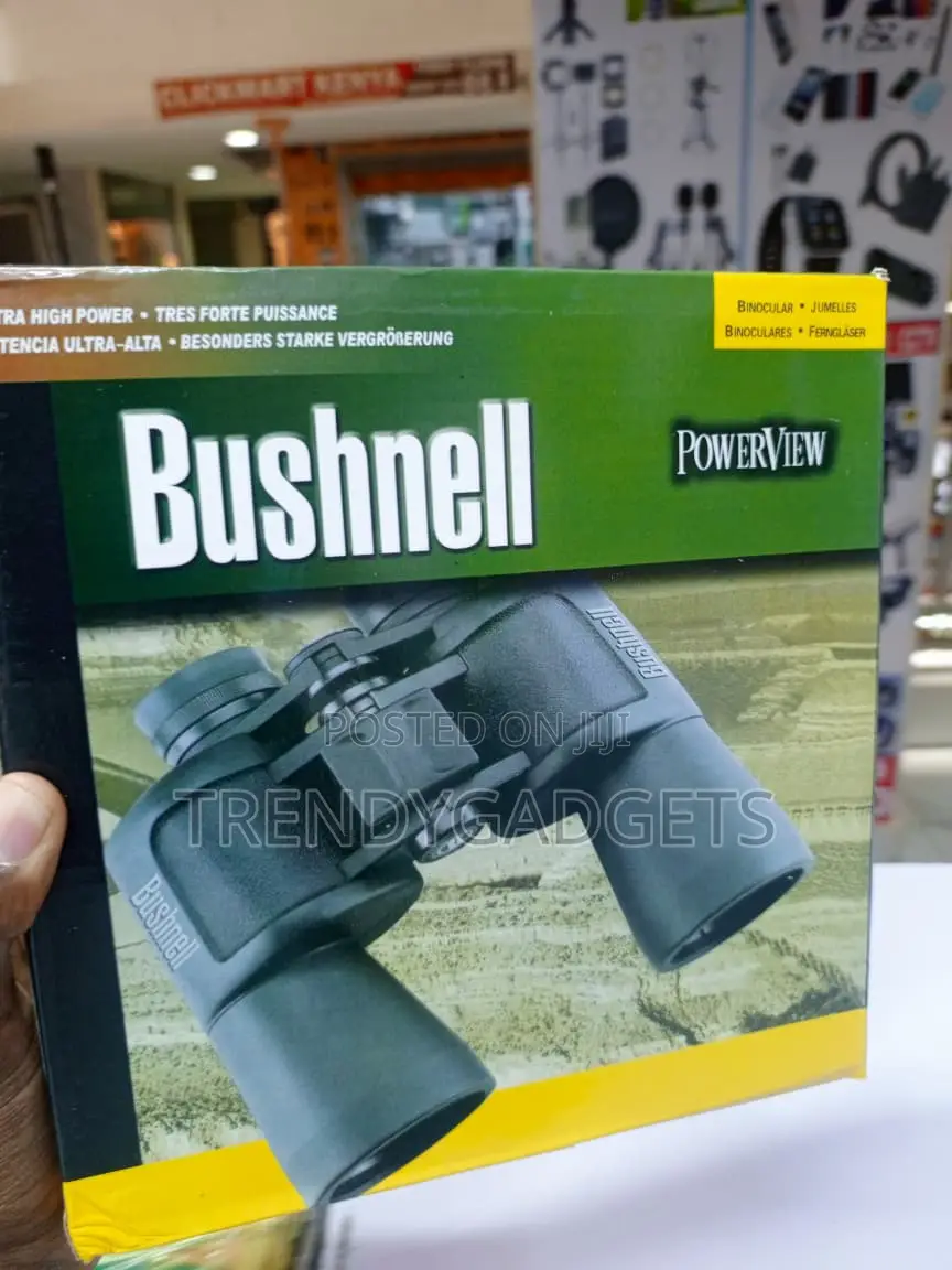 Bushnell PowerView 60x60 Binoculars Pair for Bird Watching